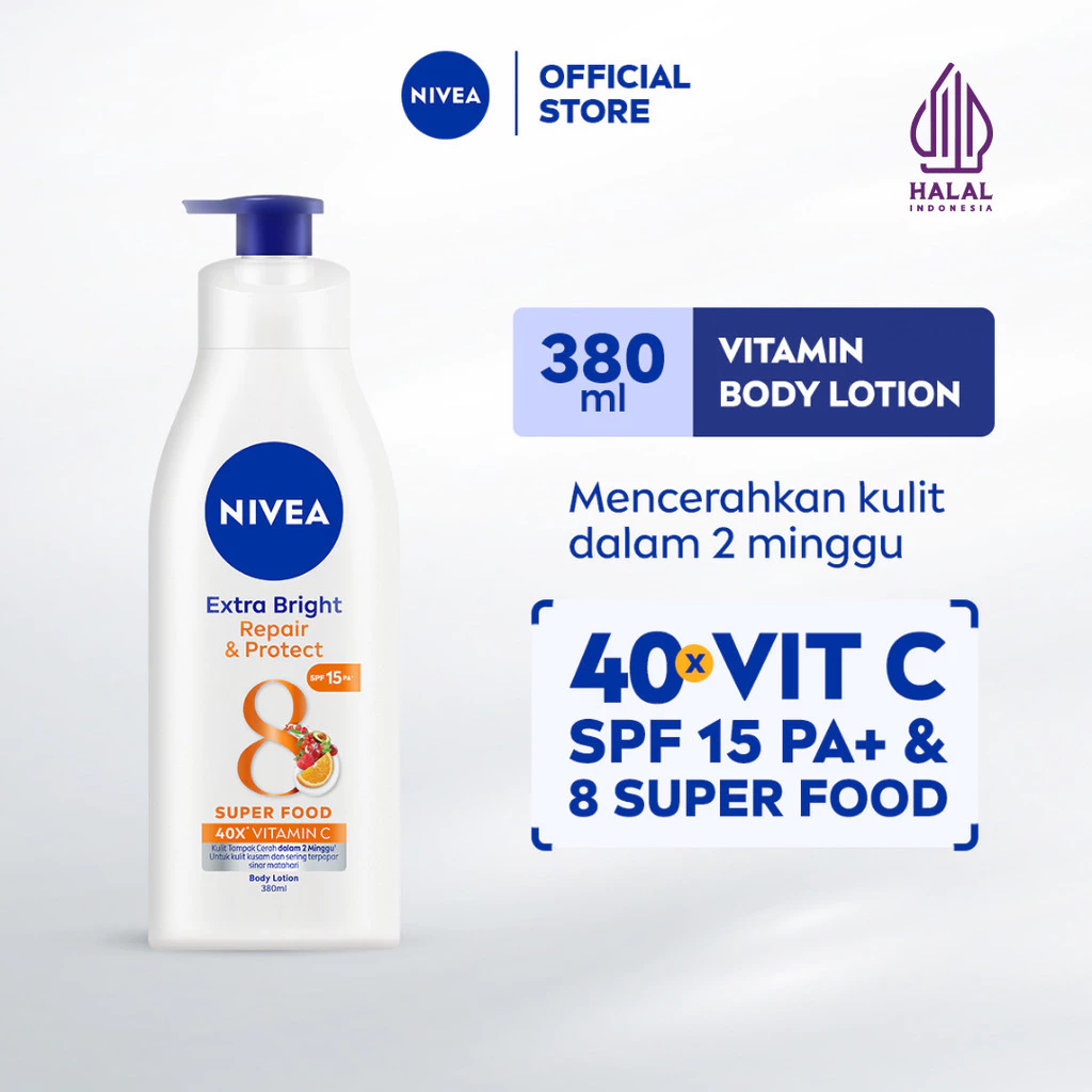 NIVEA Body Lotion Extra Bright Repair & Protect SPF15