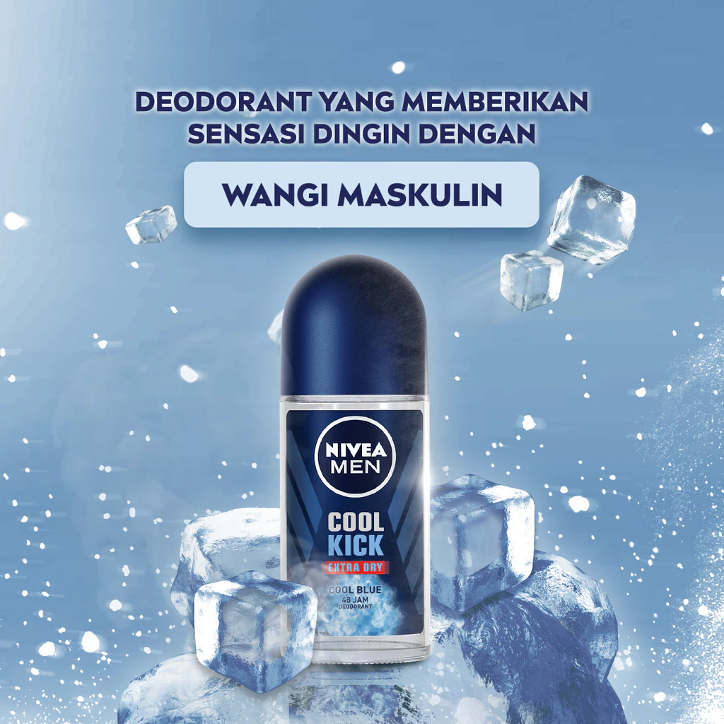 NIVEA MEN Deodorant Roll On Cool Kick