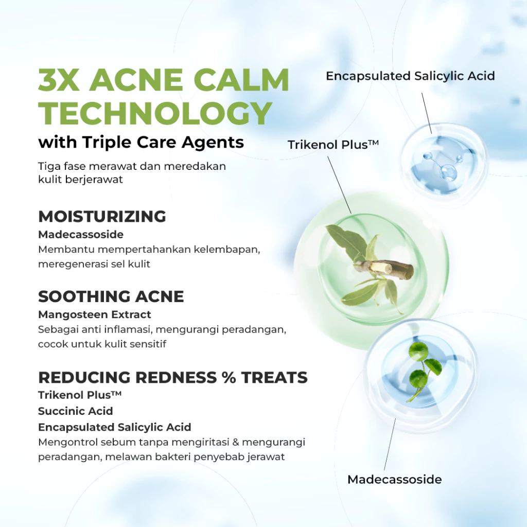 Facetology Triple Care Acne Calm Moisturizer 35 gr