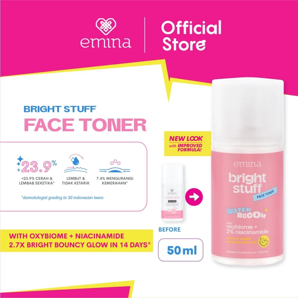 Emina Bright Stuff Face Toner
