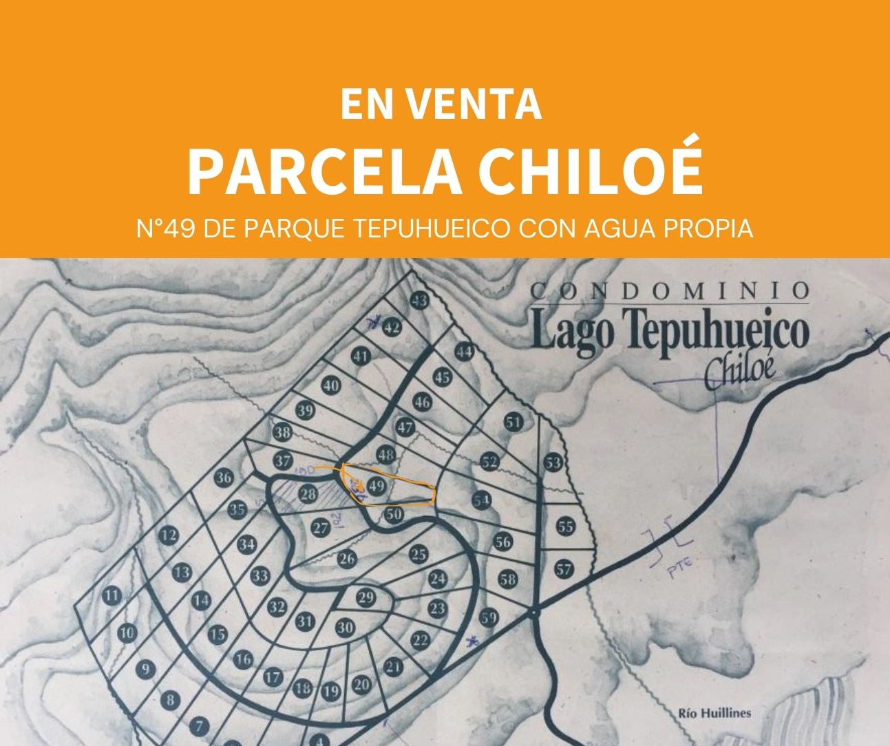 PARCELA EN VENTA - CHILOÉ TEPUHUEICO