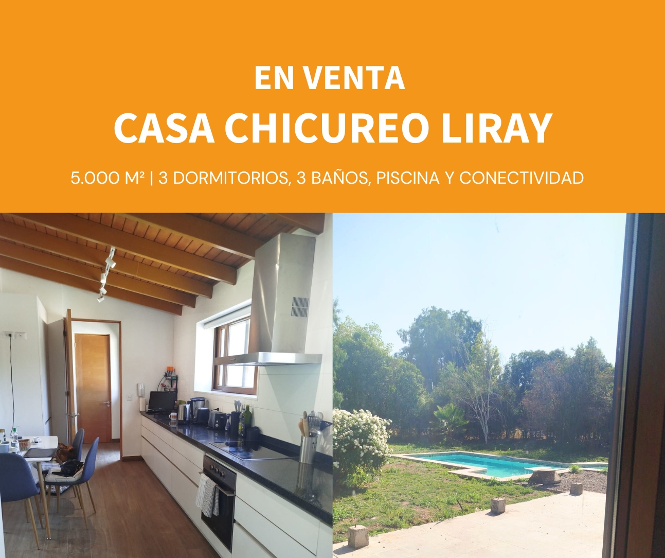 EN VENTA - CASA CHICUREO CON PISCINA
