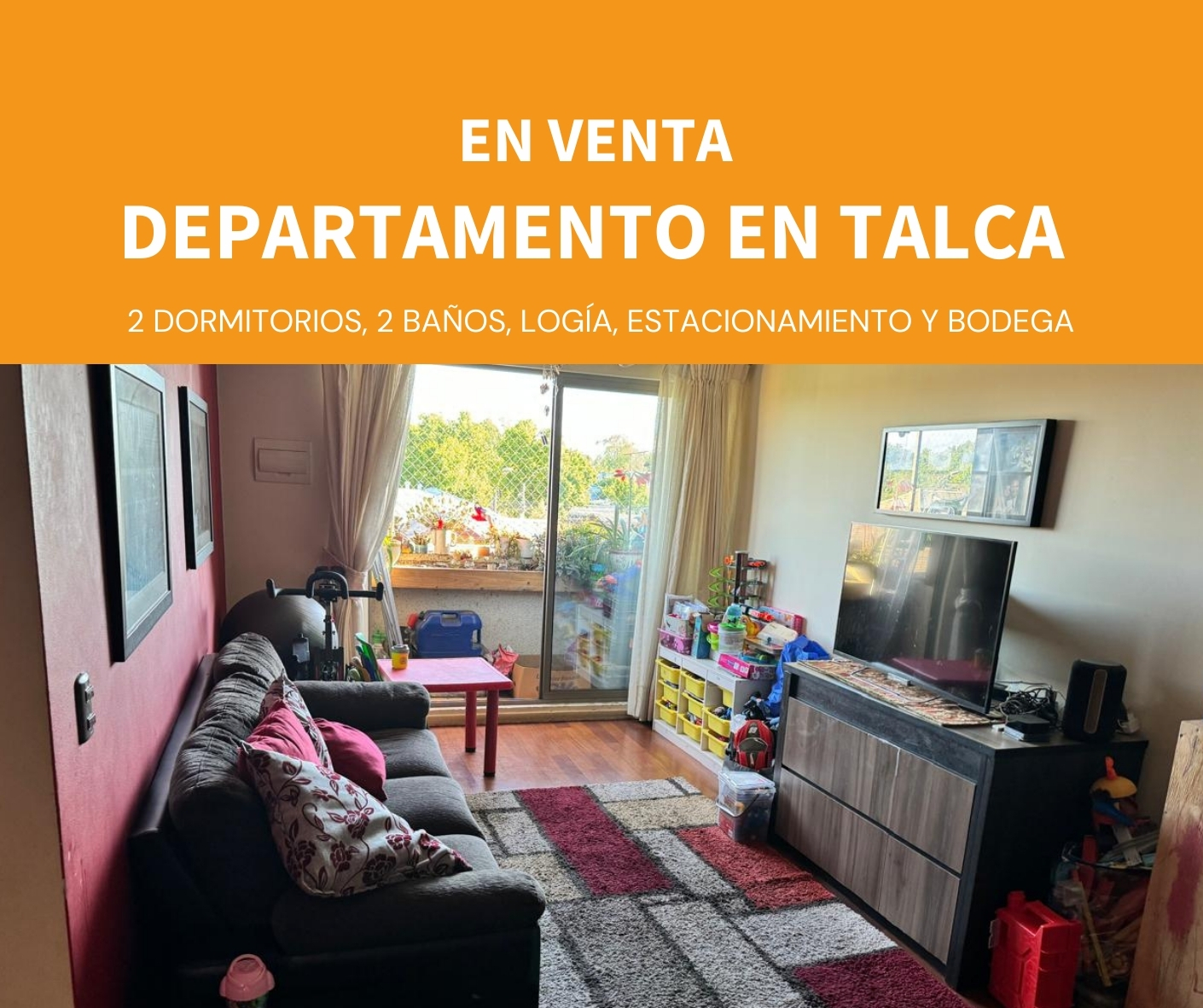 DEPTO EN VENTA - TALCA