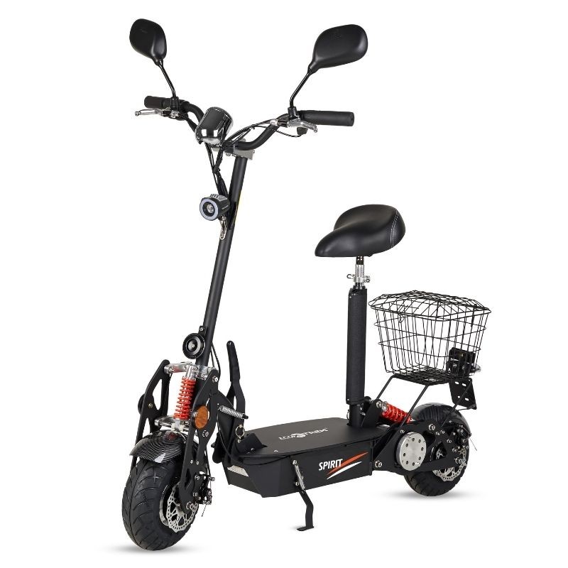 Patinete eléctrico matriculable con asiento spirit