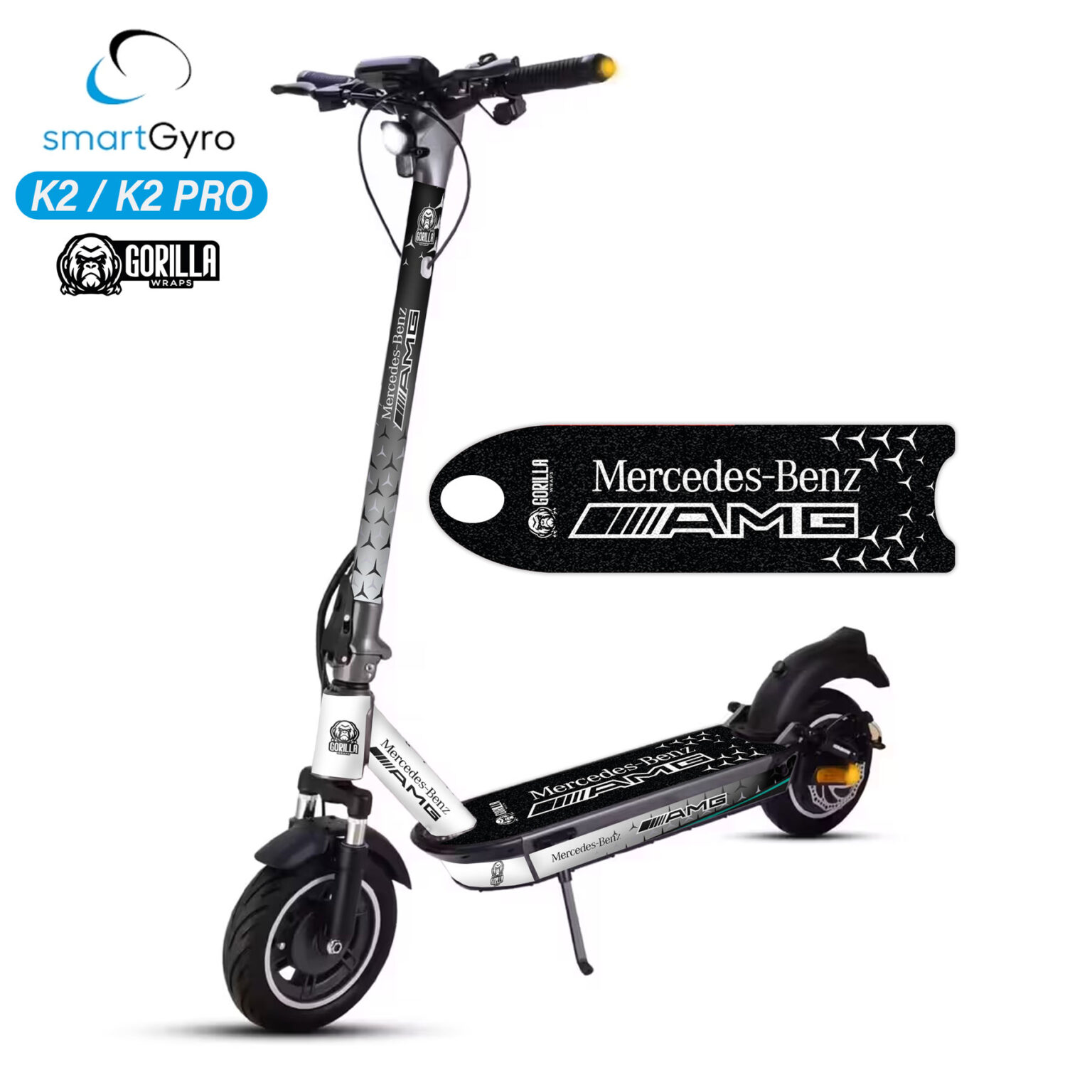 Vinilo con base antideslizante para Smartgyro K2 – Fox&Rockstar [Gorilla]