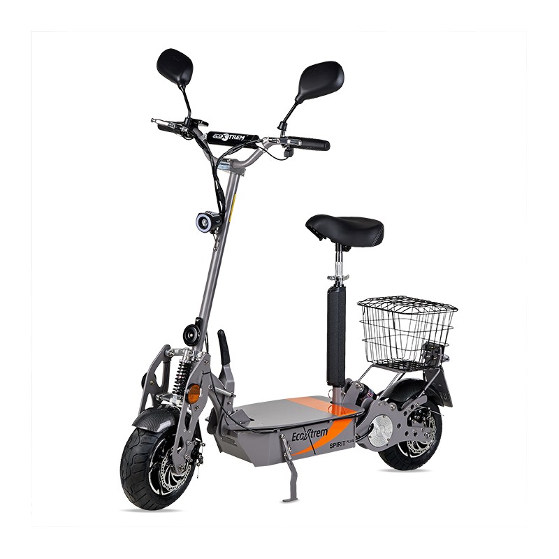 Patinete eléctrico matriculable con asiento spirit