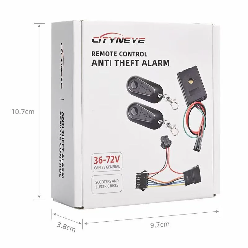 Alarma antirrobo con control remoto (Smartgyro y similares) 