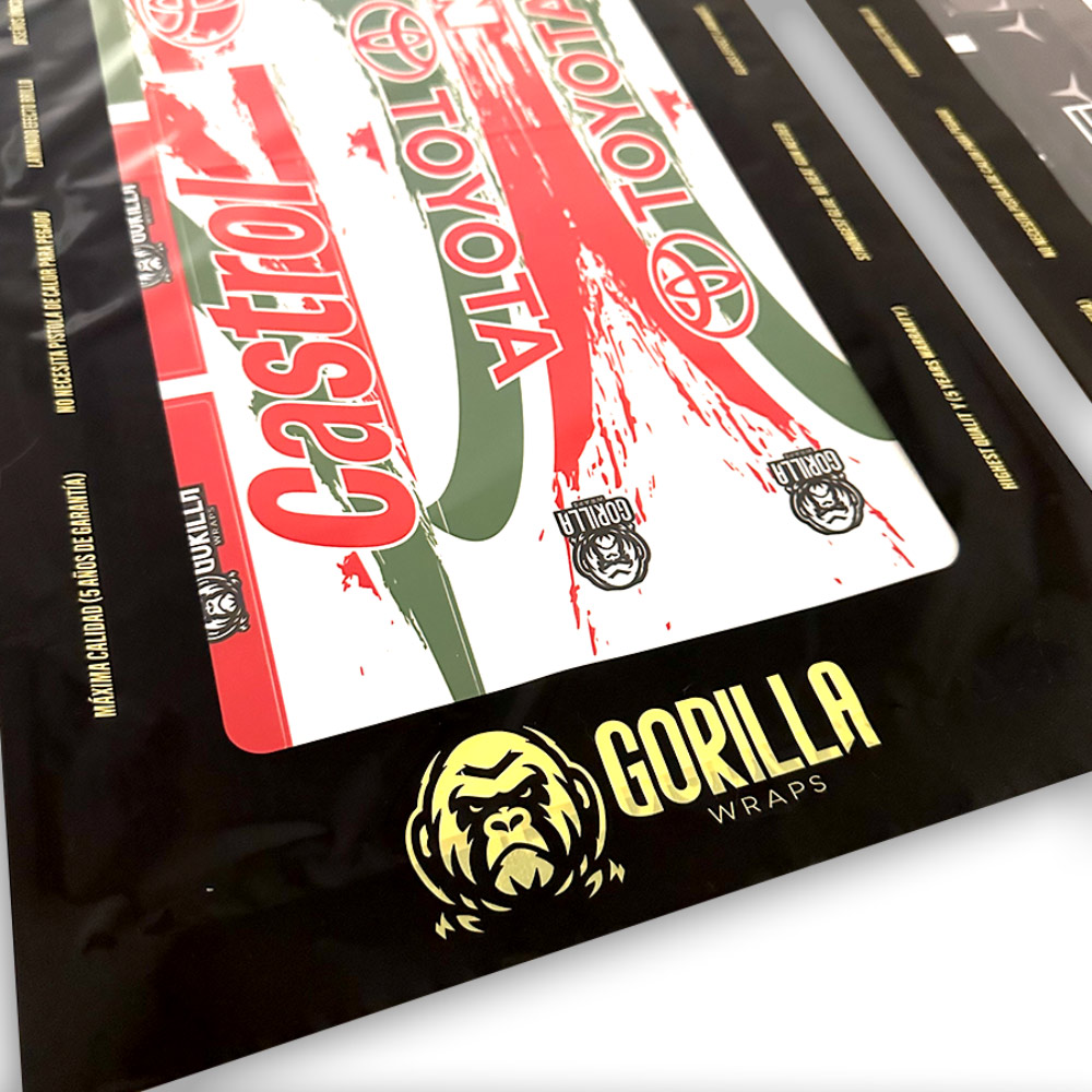 Vinilo + base antideslizante para Smartgyro Rockway, Speedway y Crossover KTM – Rojo [Gorilla]