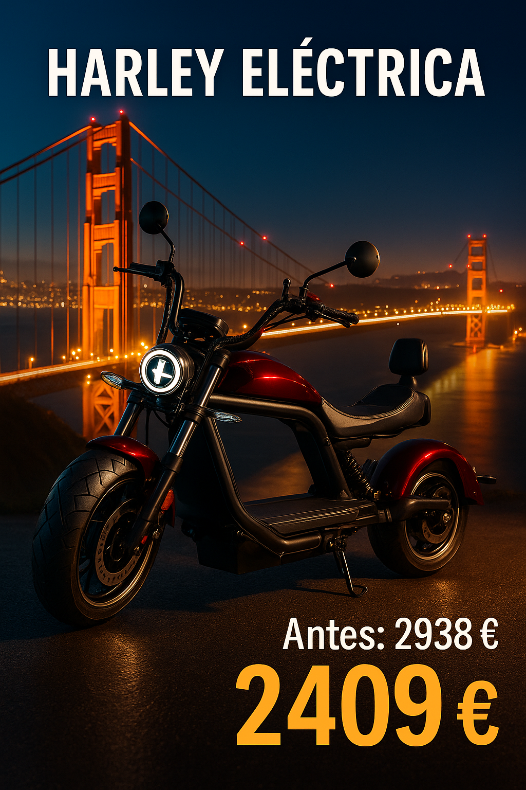 Moto Eléctrica Harley