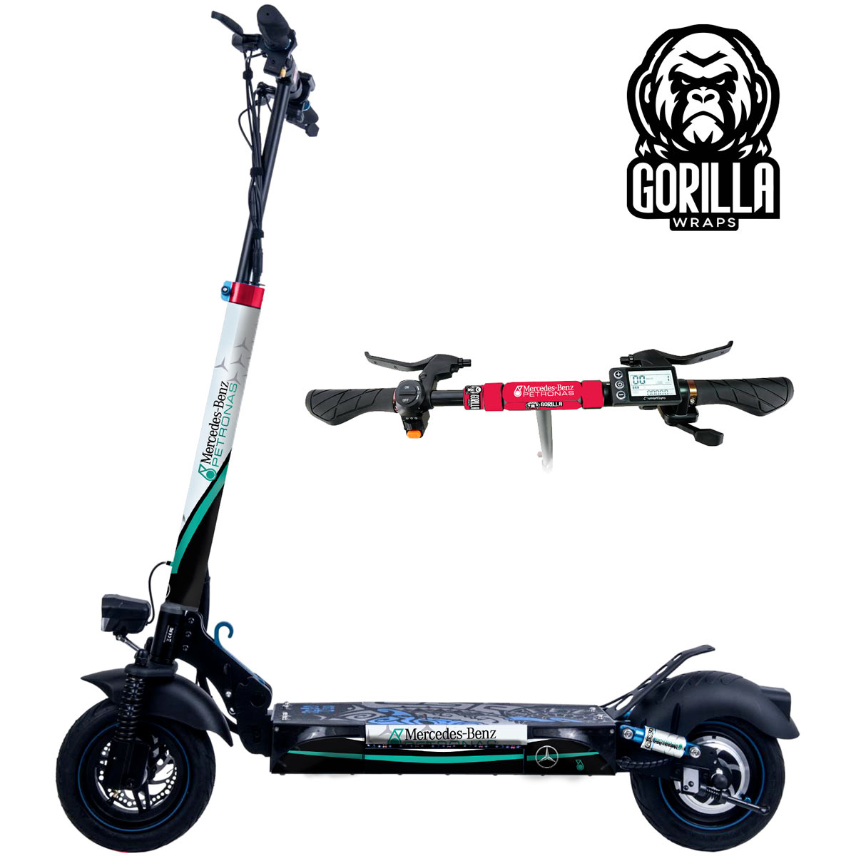 Vinilo para Smartgyro Rockway, Speedway y Crossover KTM – Petronas
