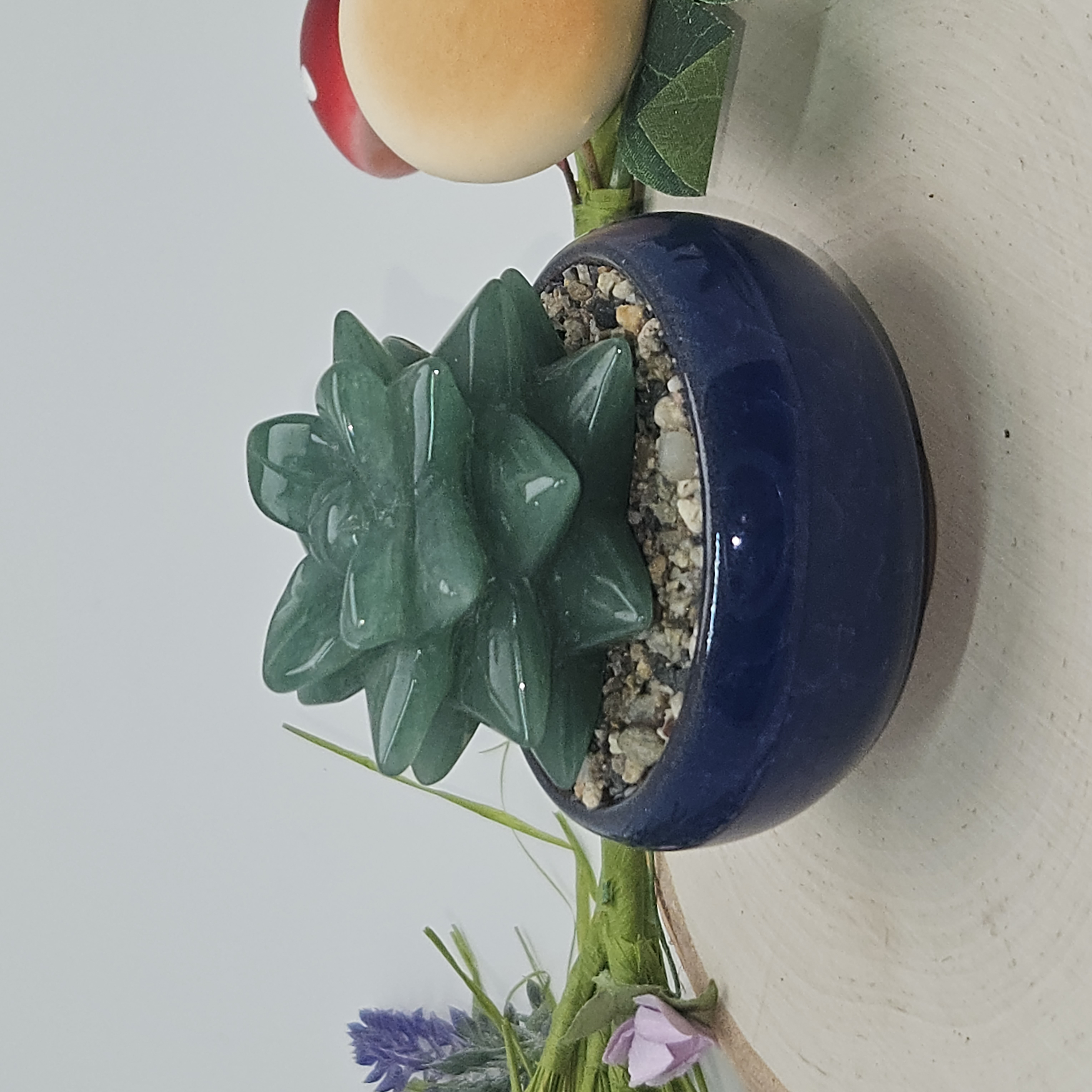 Green Aventurine Succulent