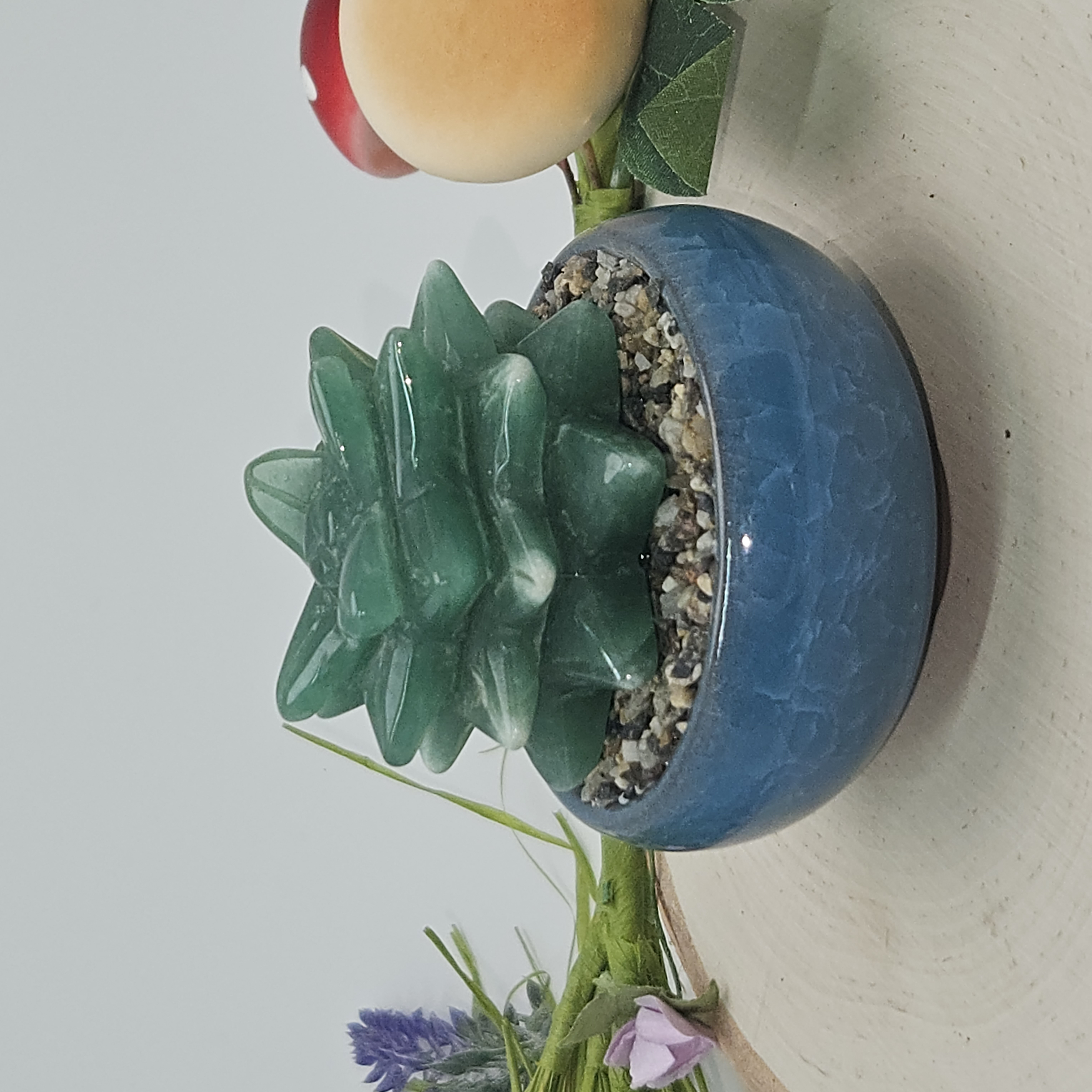 Green Aventurine Succulent