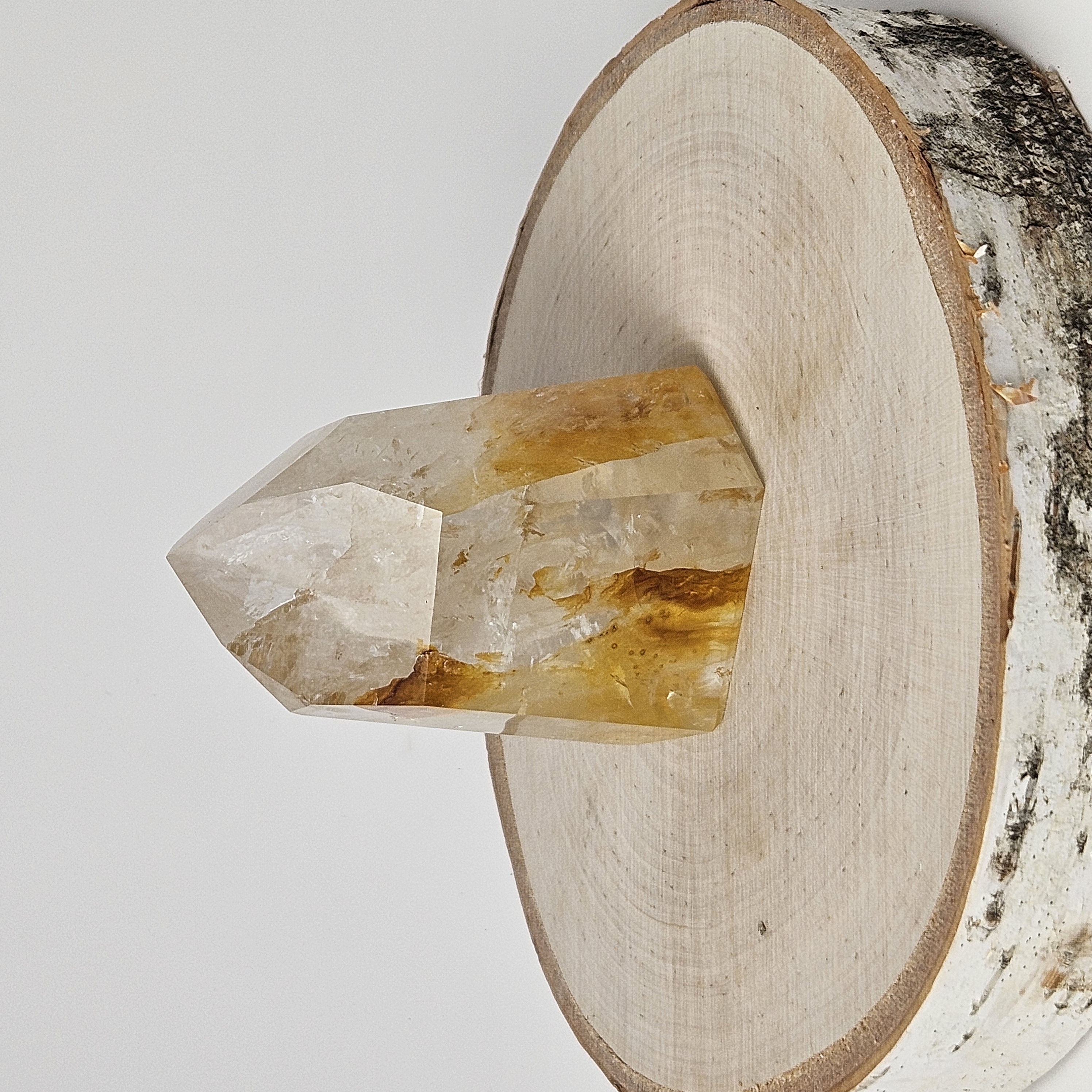 Golden Healer Tower with Red Hematite