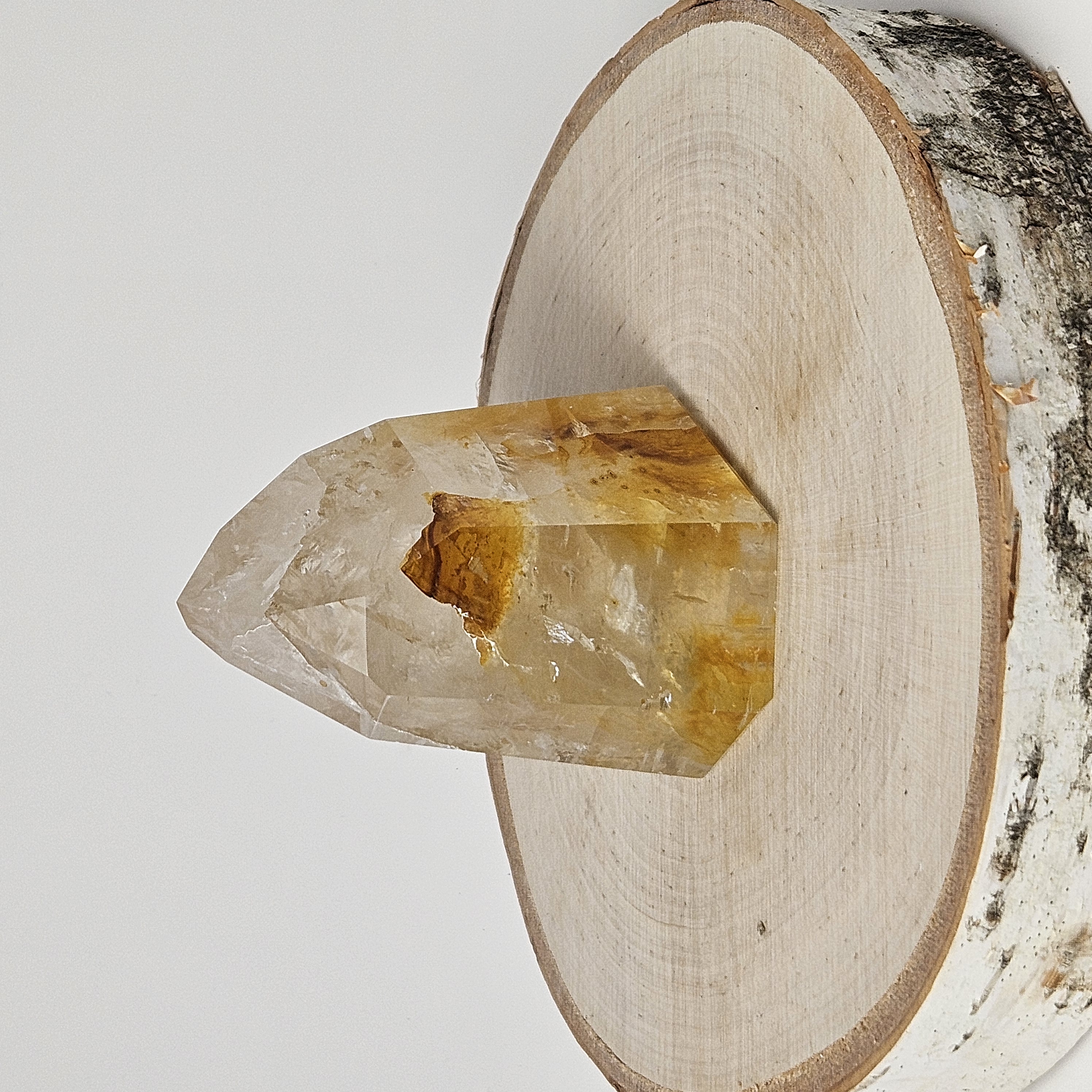 Golden Healer Tower with Red Hematite