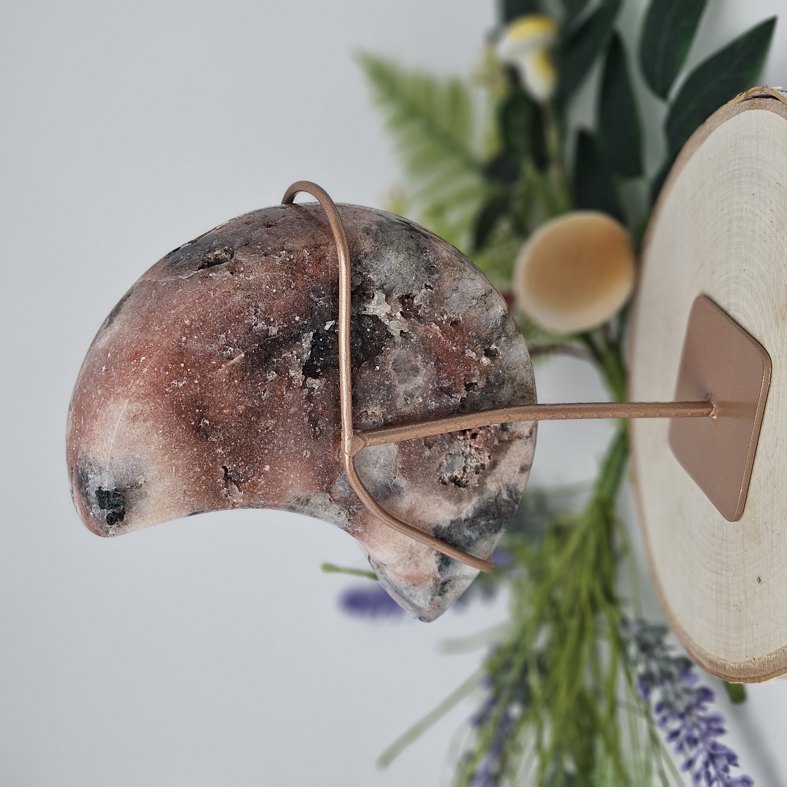 Moody Pink Amethyst Moon 