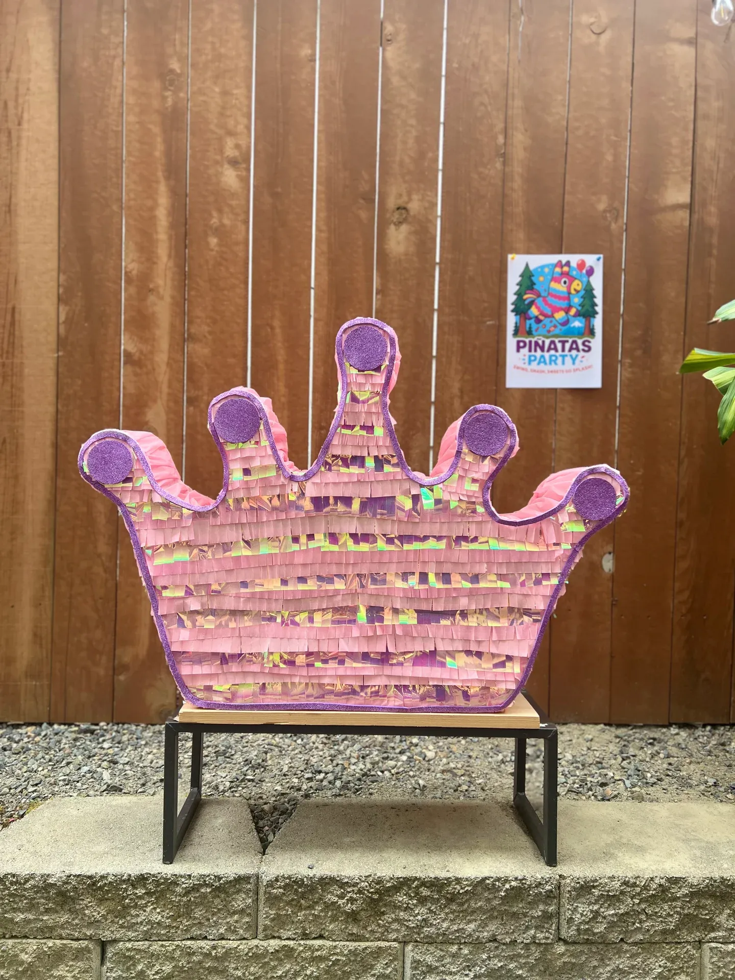Princess Crown Piñata