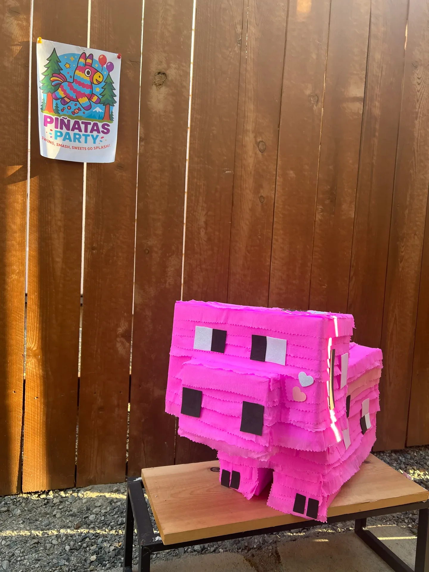 Minecraft Pig Piñata