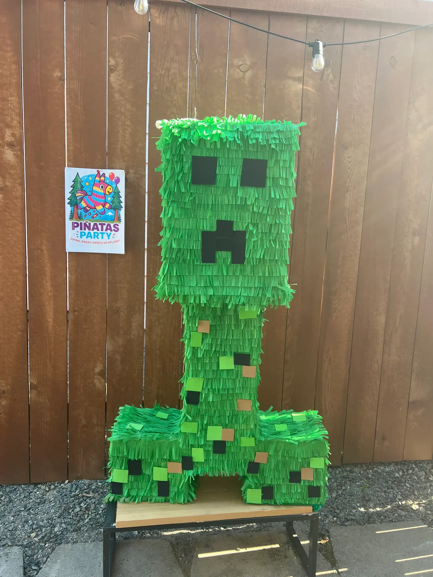 Minecraft Creeper Piñata