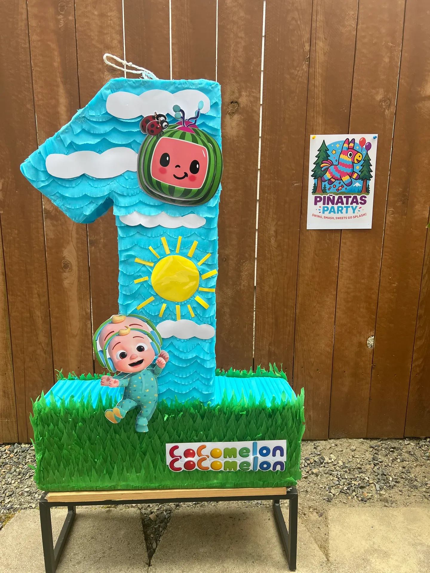 Number One Piñata