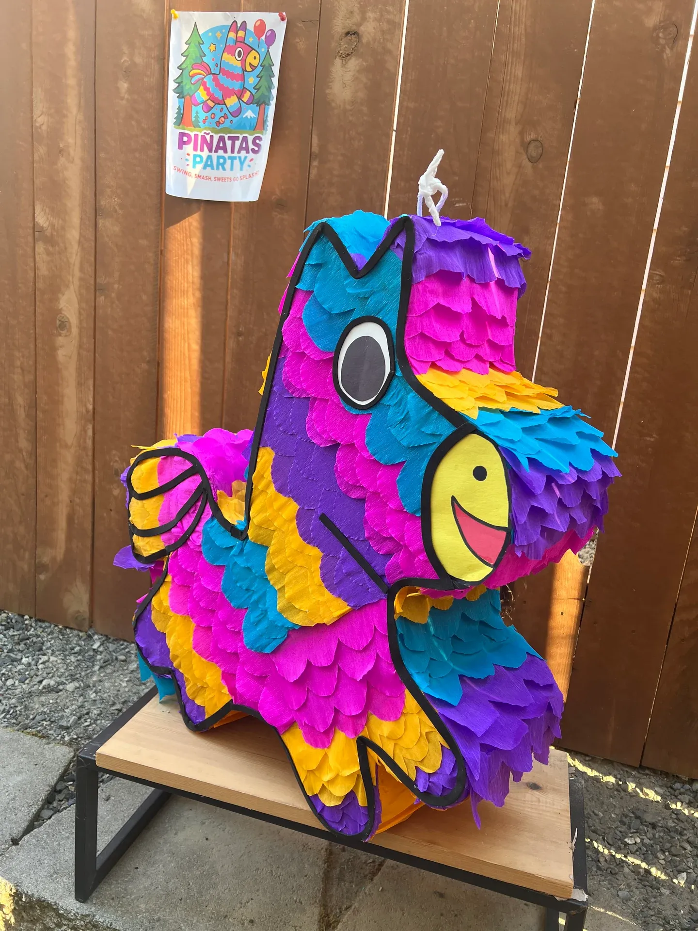 Colorful Donkey Piñata