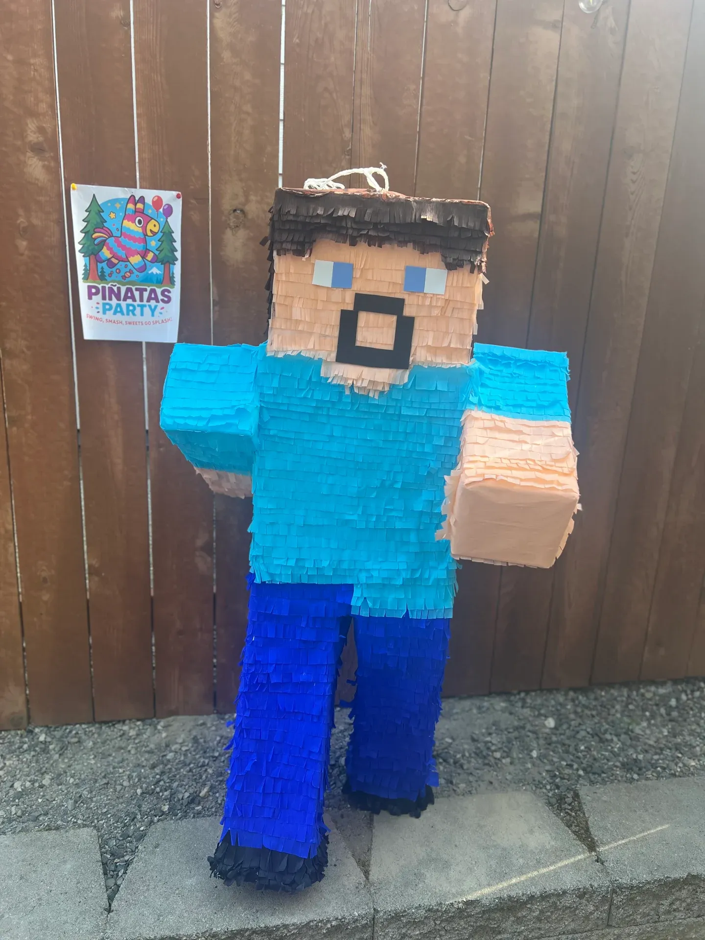 Minecraft Themed Piñata