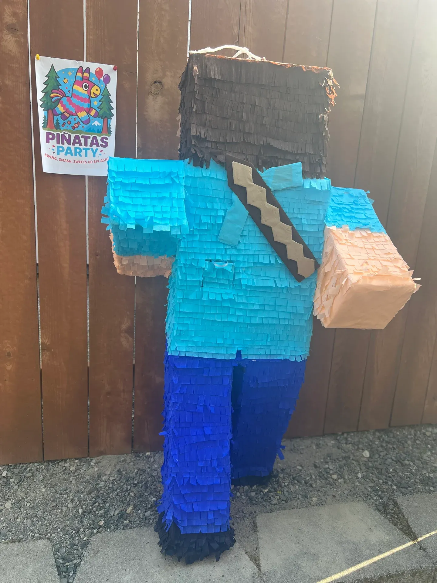 Minecraft Themed Piñata