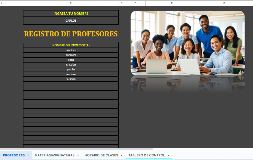 HORARIO DE CLASES (HIPER OFERTA)