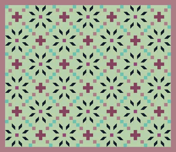 Stellar Array Quilt Pattern