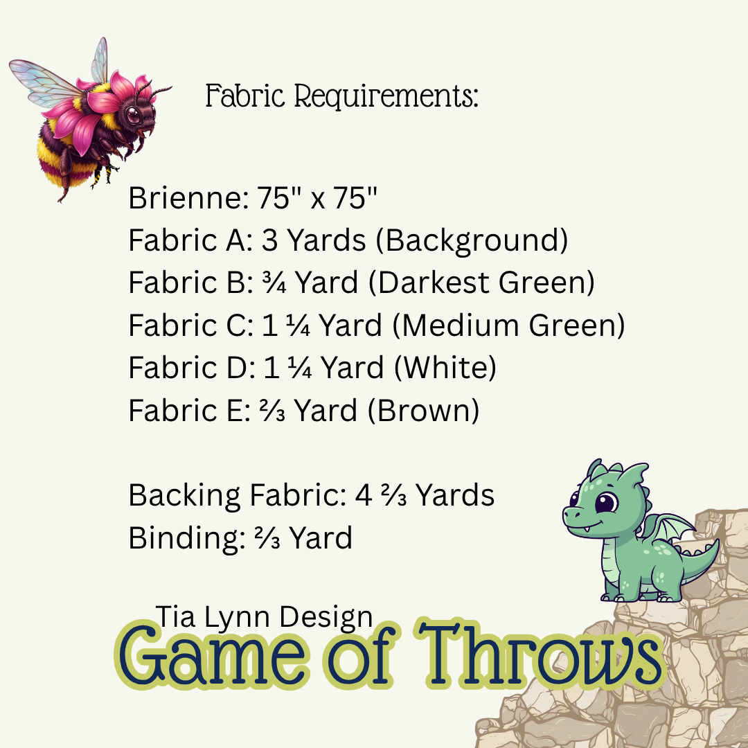 Game of Throws (Brienne/Medium Size)