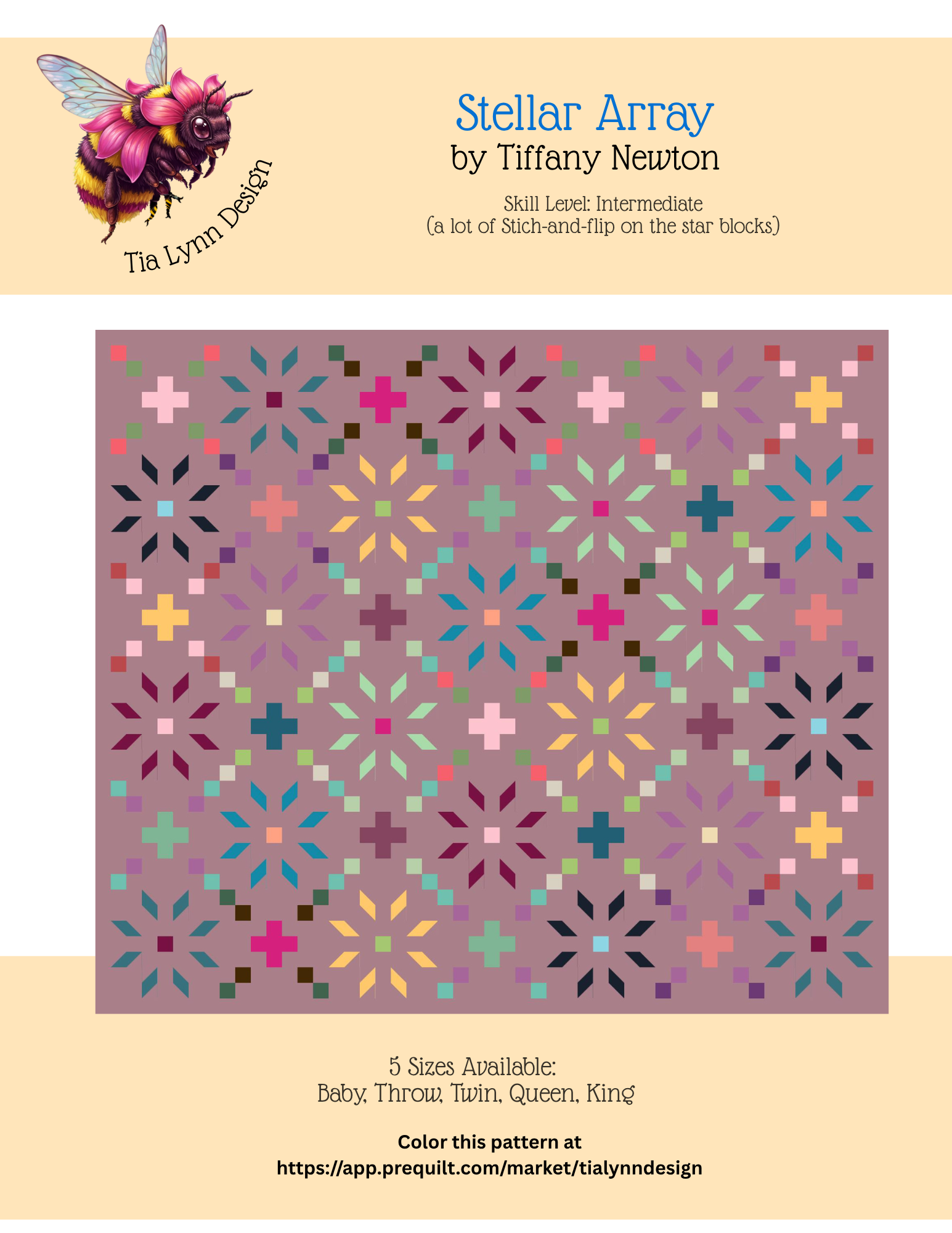 Stellar Array Quilt Pattern