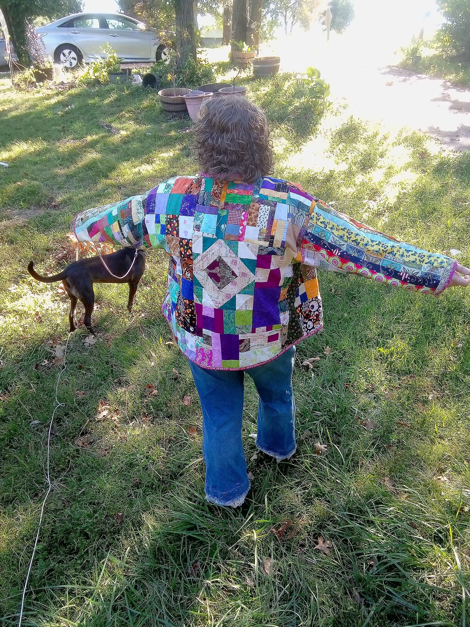 Customizable Scrappy Quilt Coat