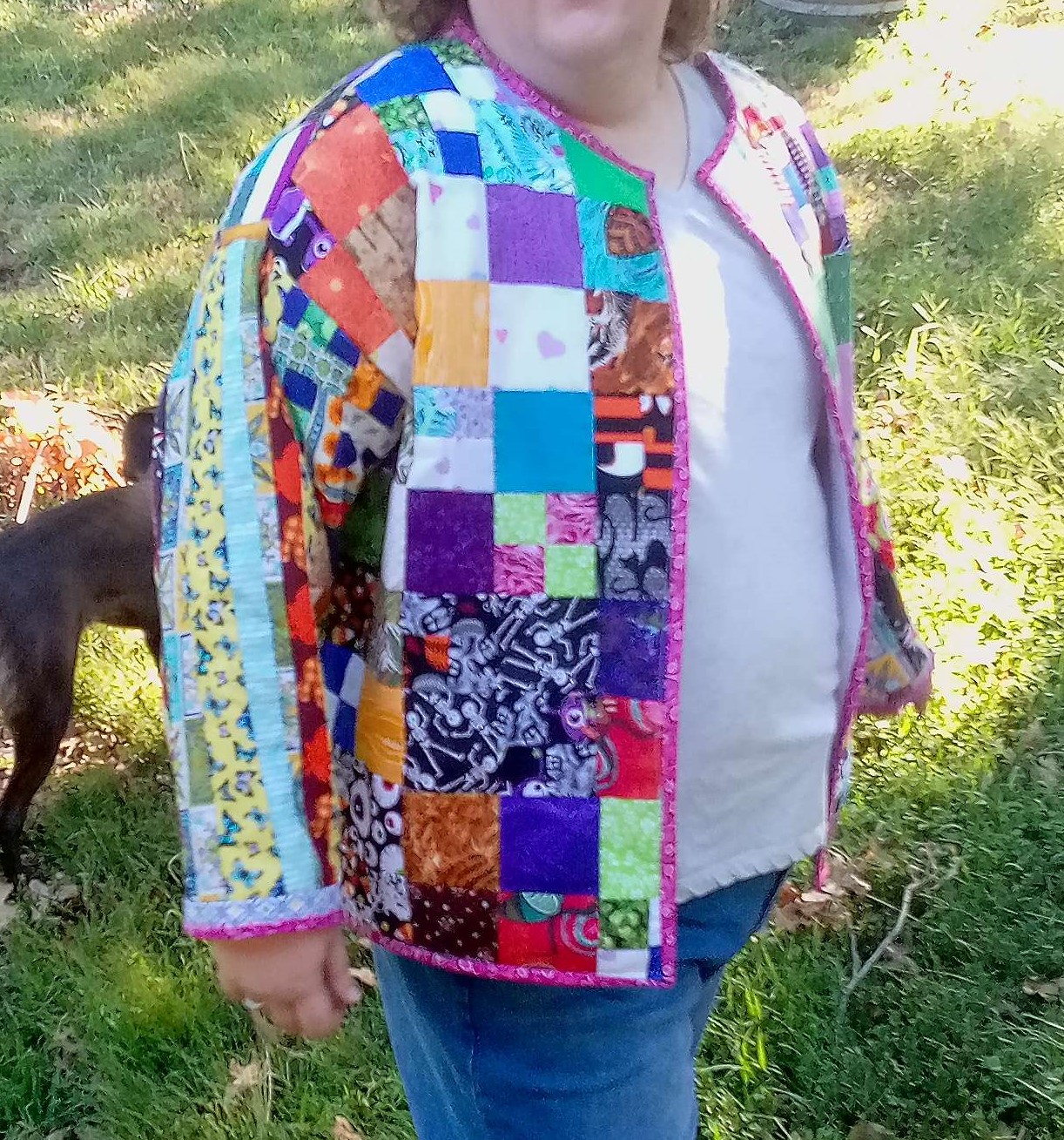 Customizable Scrappy Quilt Coat