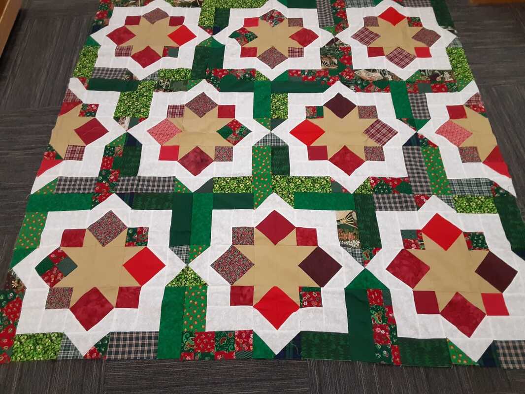 Christmas Star Quilt Pattern