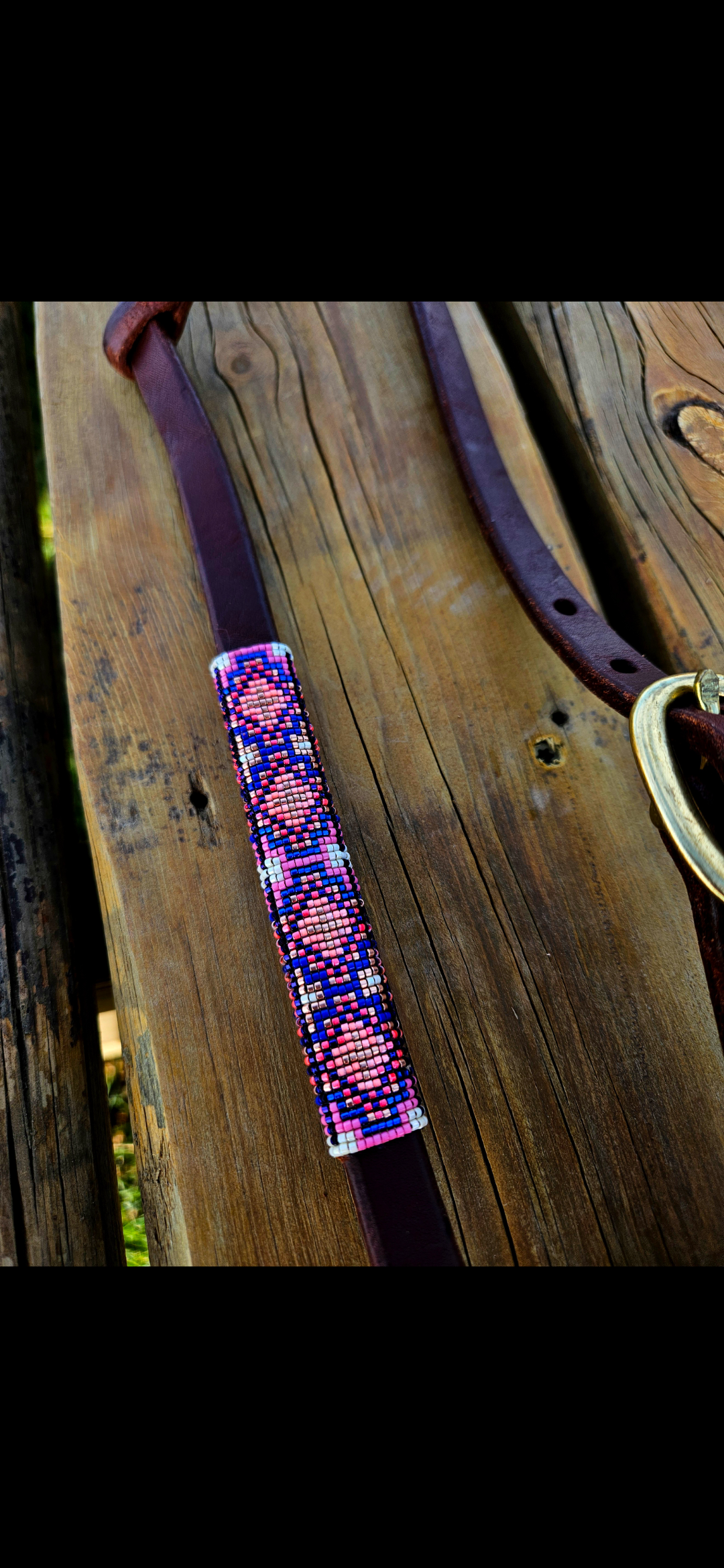 Handcrafted Beaded Headstall