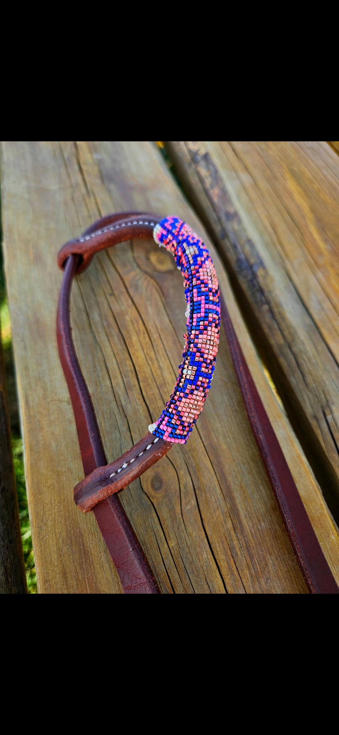 Handcrafted Beaded Headstall