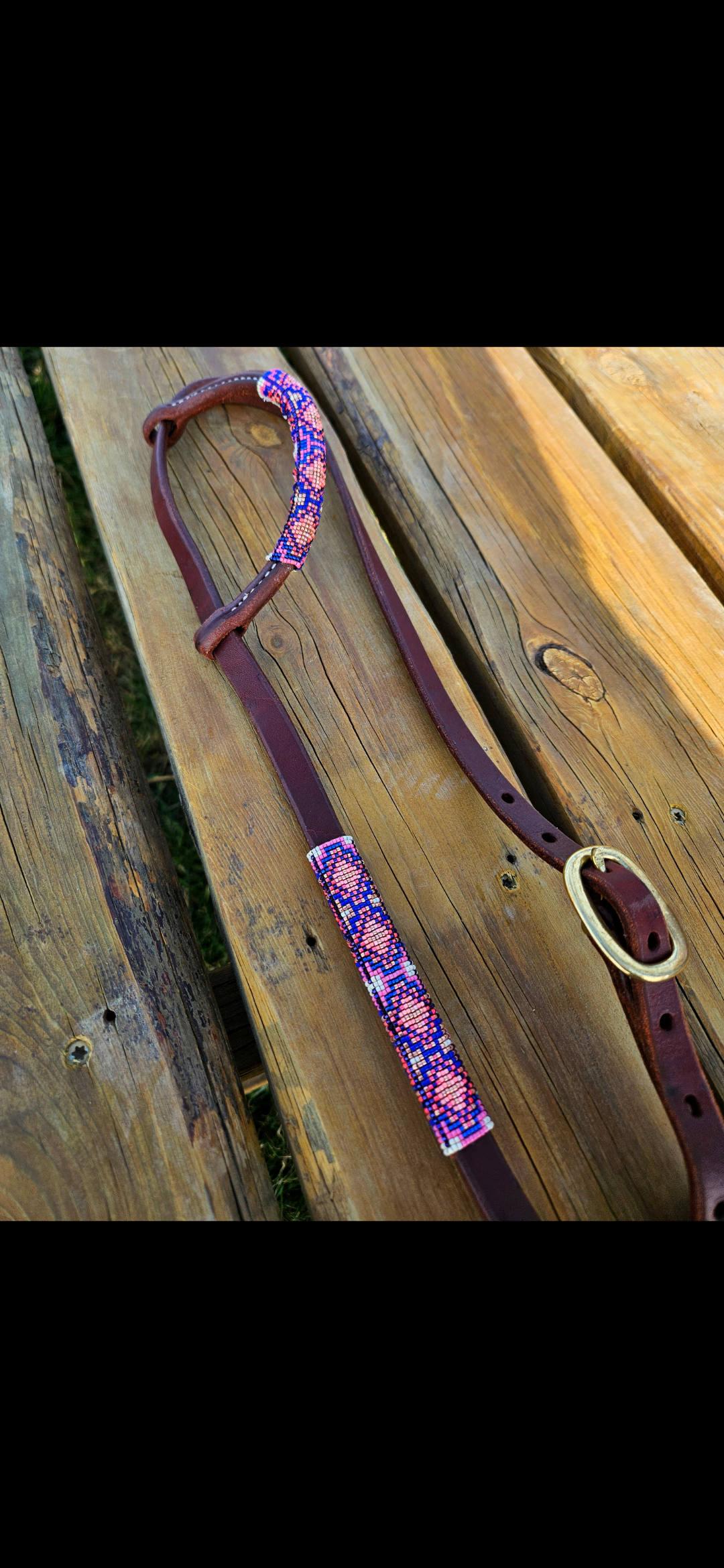 Handcrafted Beaded Headstall