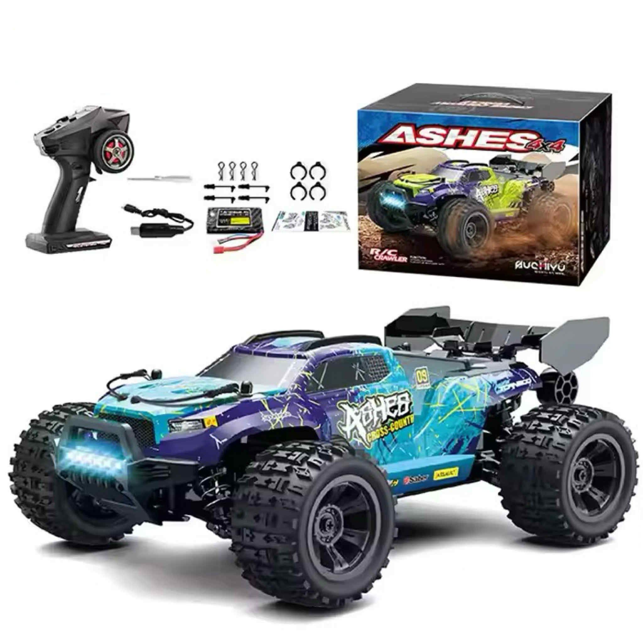 HIGH SPEED RC CAR ASHES 4x4