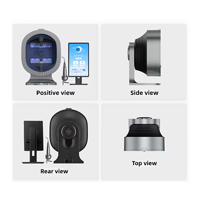 X5 Pro Skin And Hair Analyzer 3D Intelligence Facial Skin Analyzer System Scanner Report