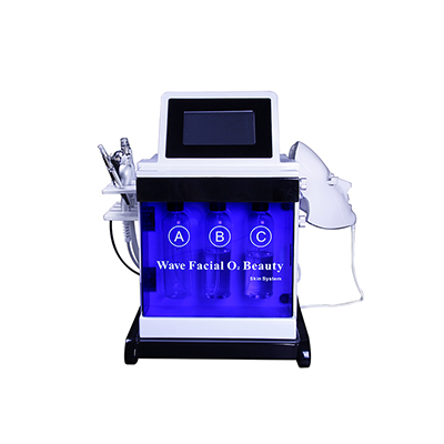 Portable aqua facial machine skin rejuvenation face lifting water dermabrasion machine