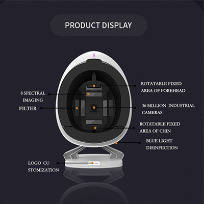 Professional AISIA Q1 AI Skin Analyzer Machine 15.6 Inch HD 36MP Skin Analysis