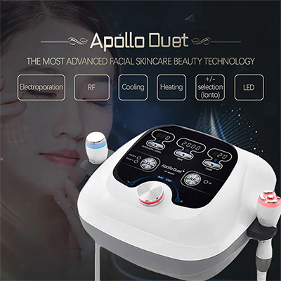 Professional 2 in 1 RF Radio Frequency Electroporation Face Lifting Anti-aging Machine