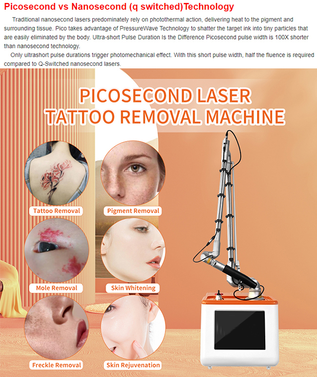 Scar Treatment by Pico Laser Beauty Equipments