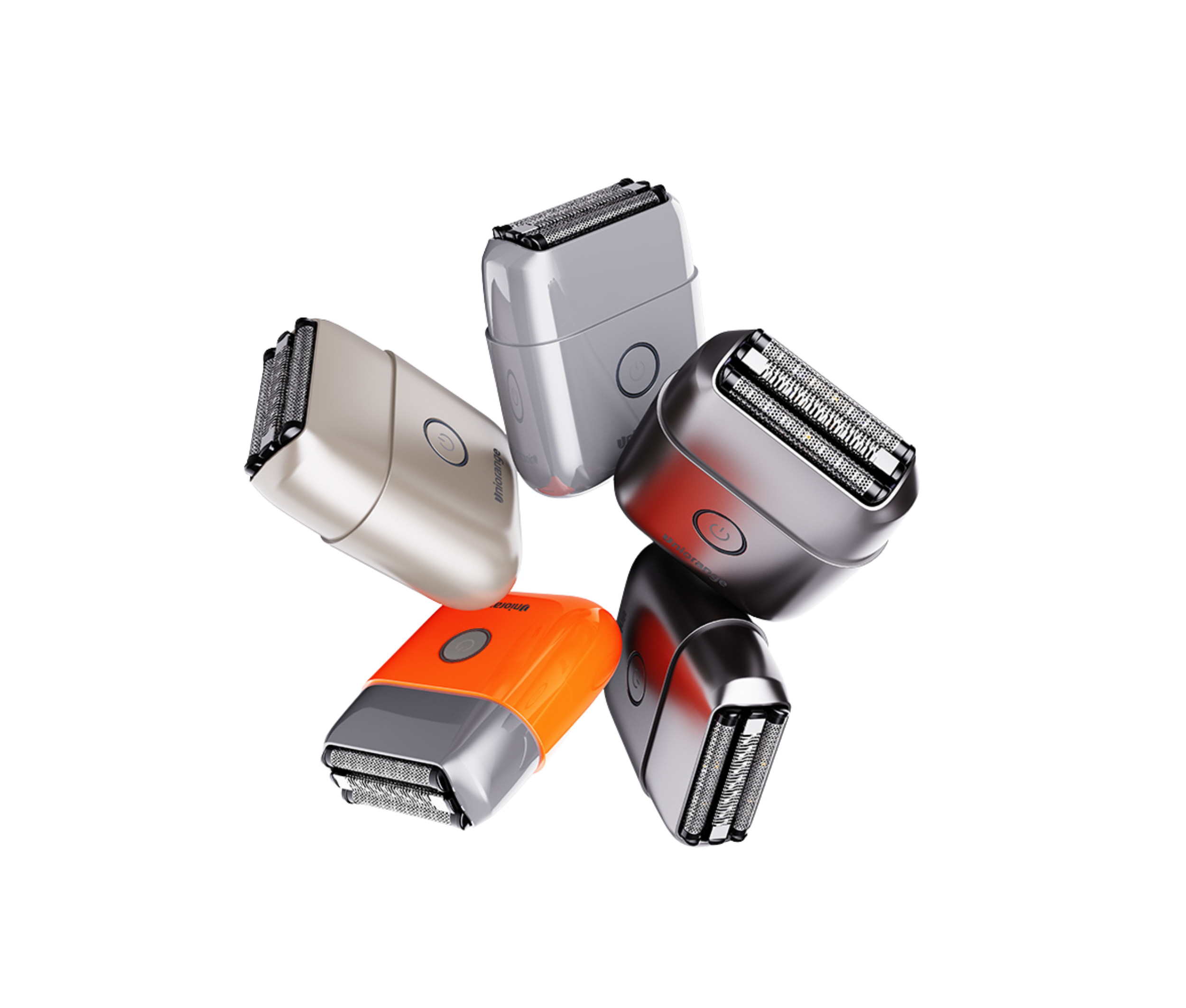 Uniorange S3: Pocket-Sized Powerhouse - Mini Portable Shaver for Men - Astral Silver