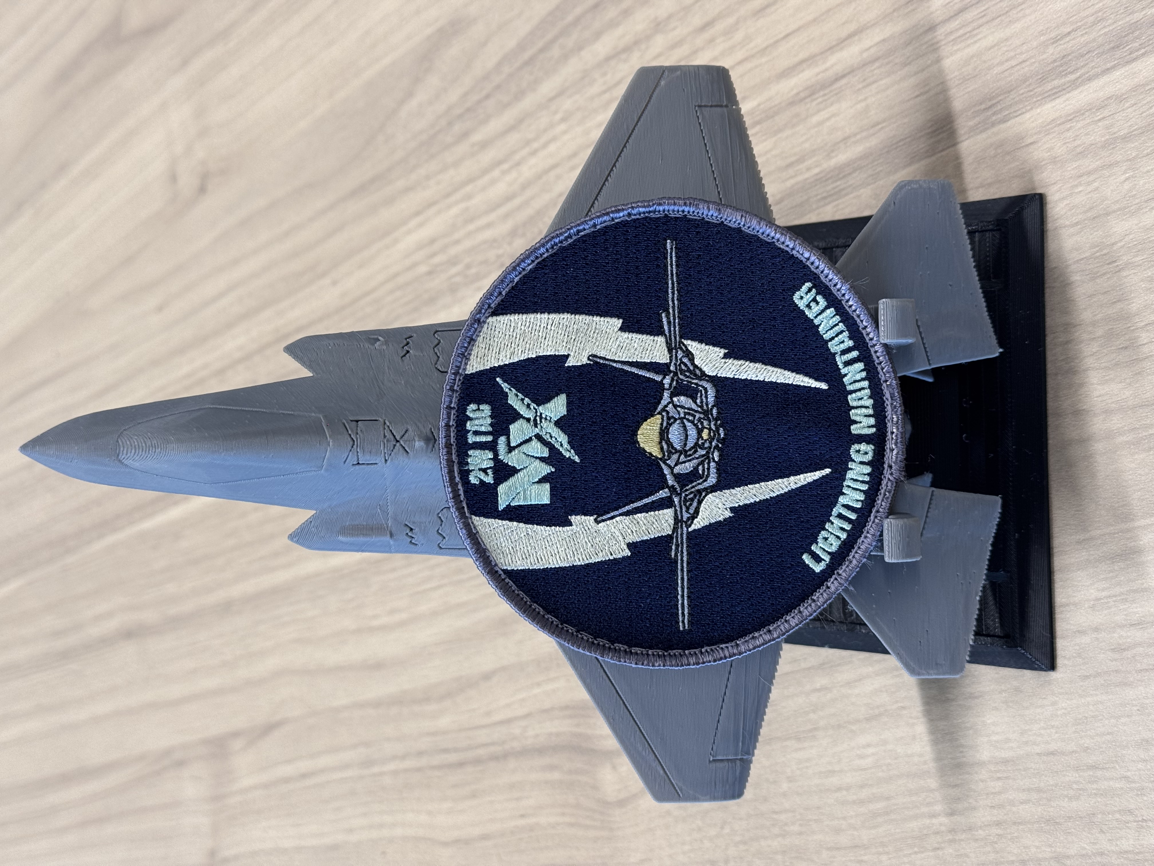 Patch Embroidery Swirl MX