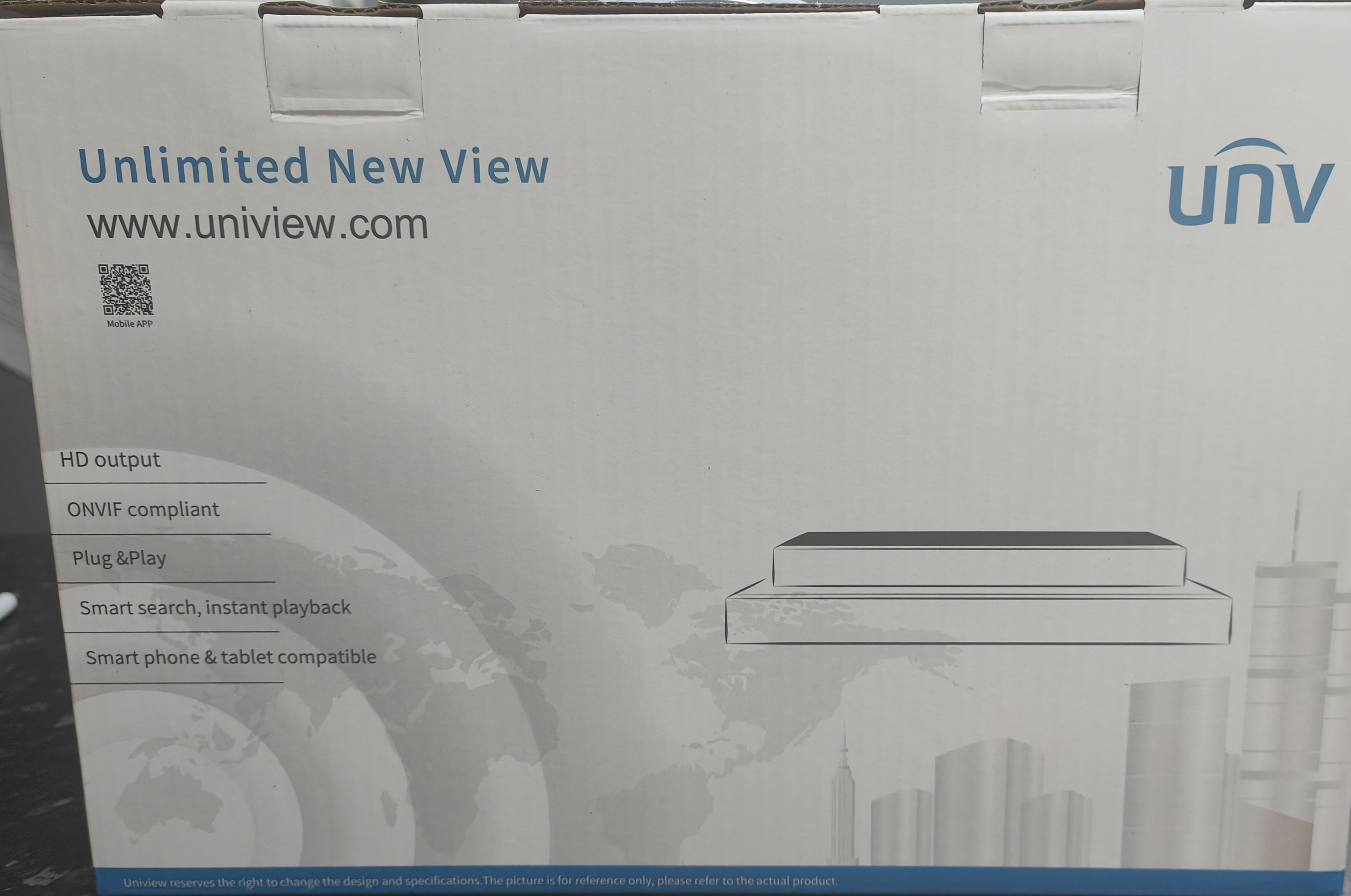 UNV Network Video Recorder 8ch 4K