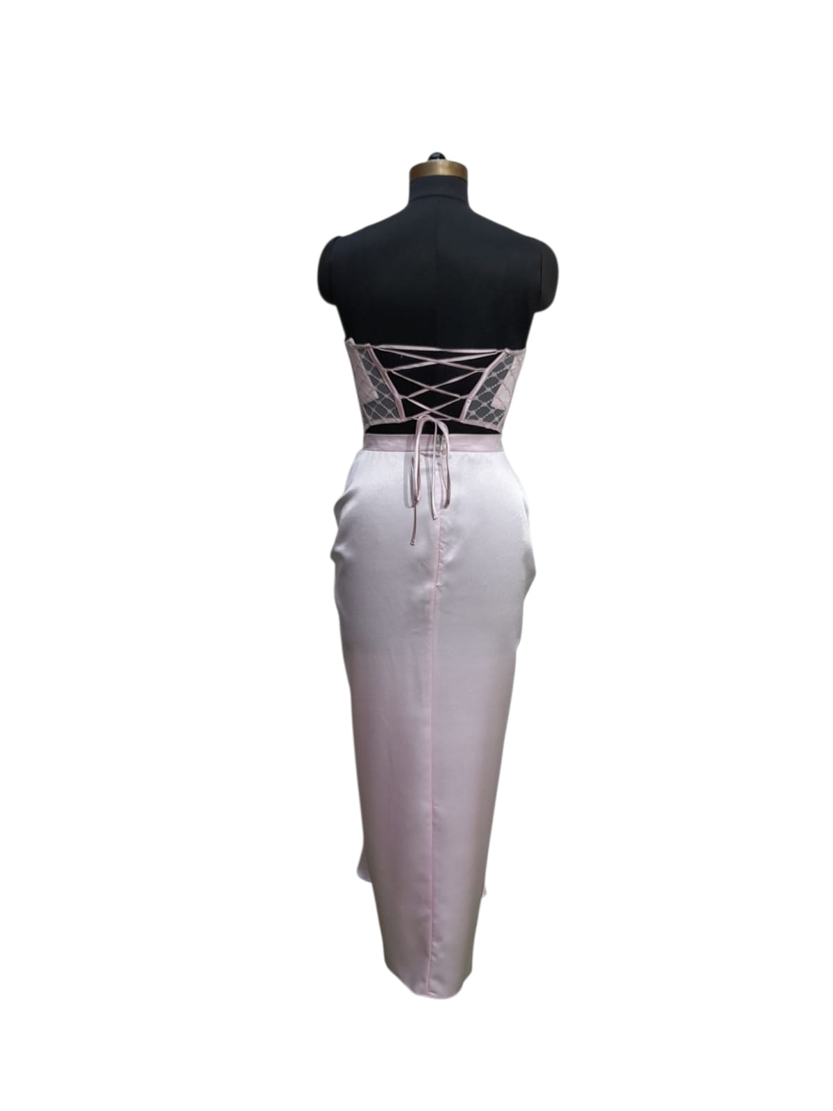 Pastel Pink Corset Set