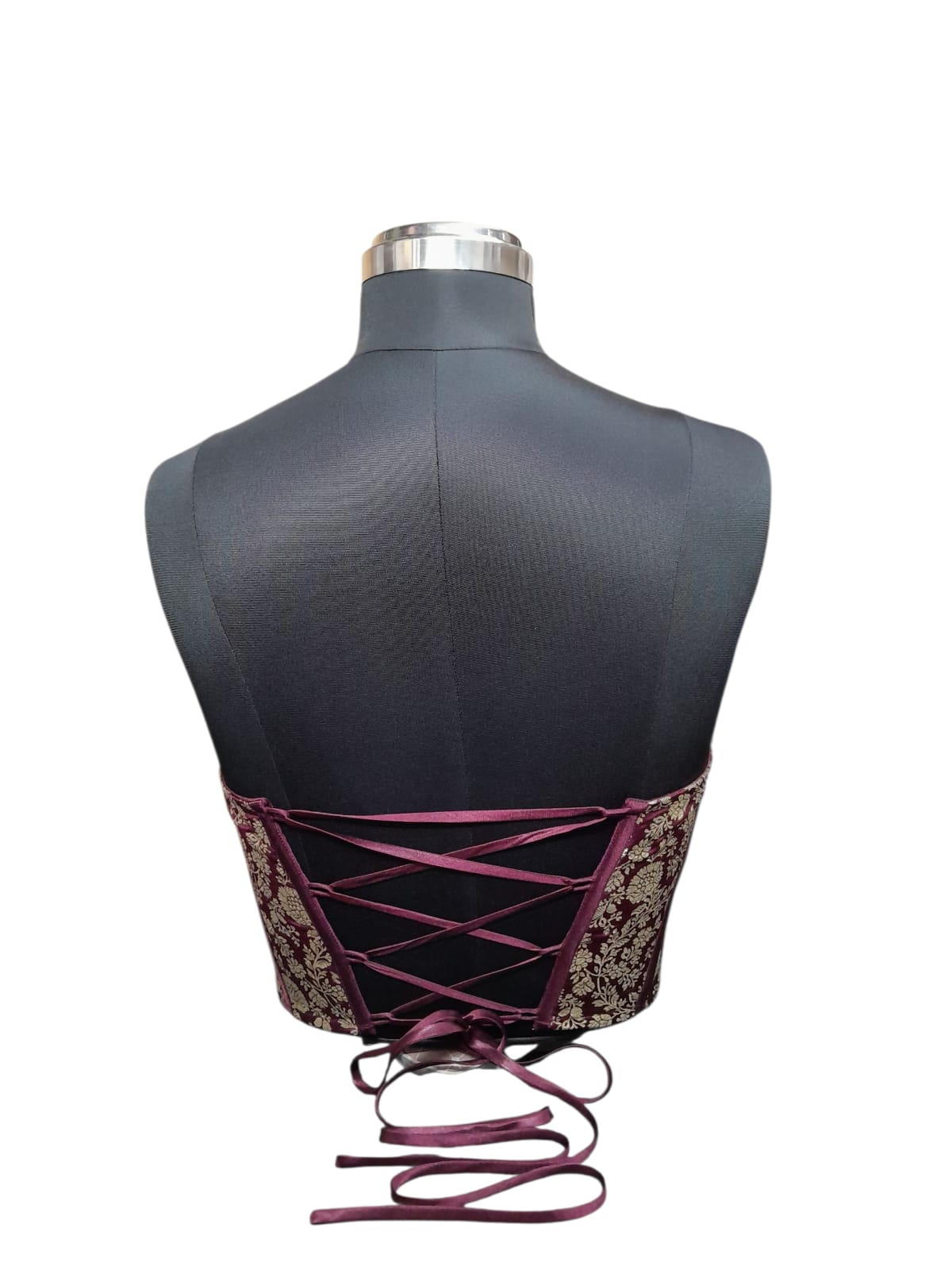 Gulnaz Brocade Corset Blouse