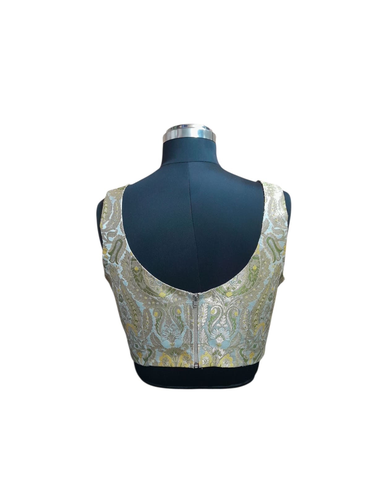 Metallic Brocade Designer Blouse