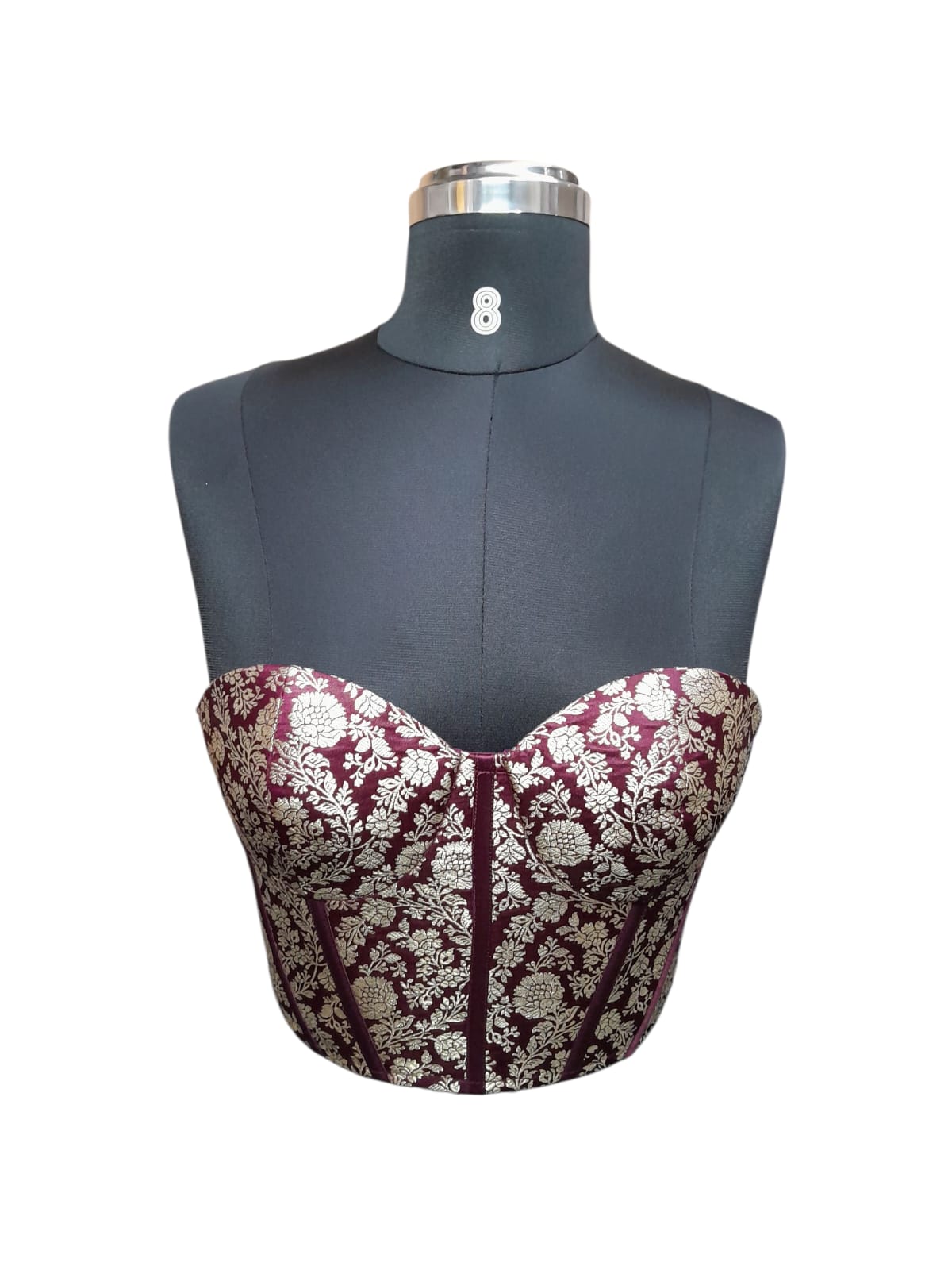 Gulnaz Brocade Corset Blouse