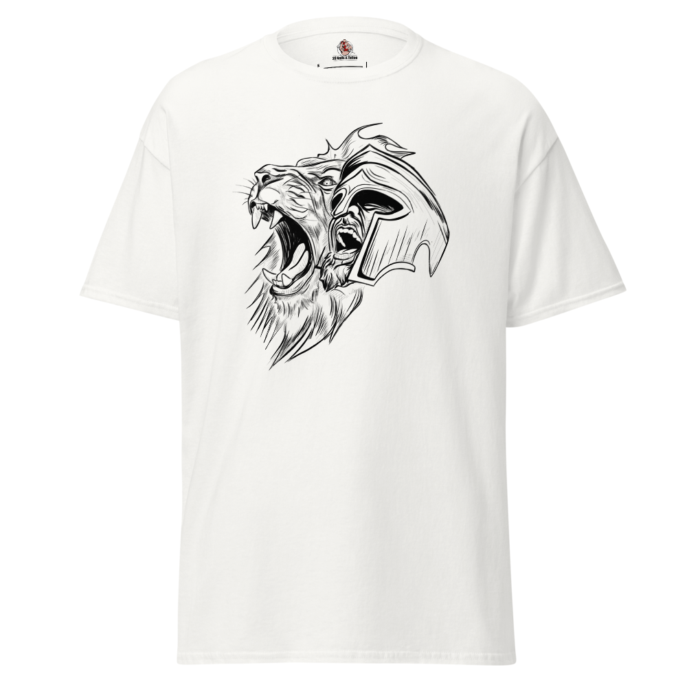 Unisex classic tee Lion and warrior